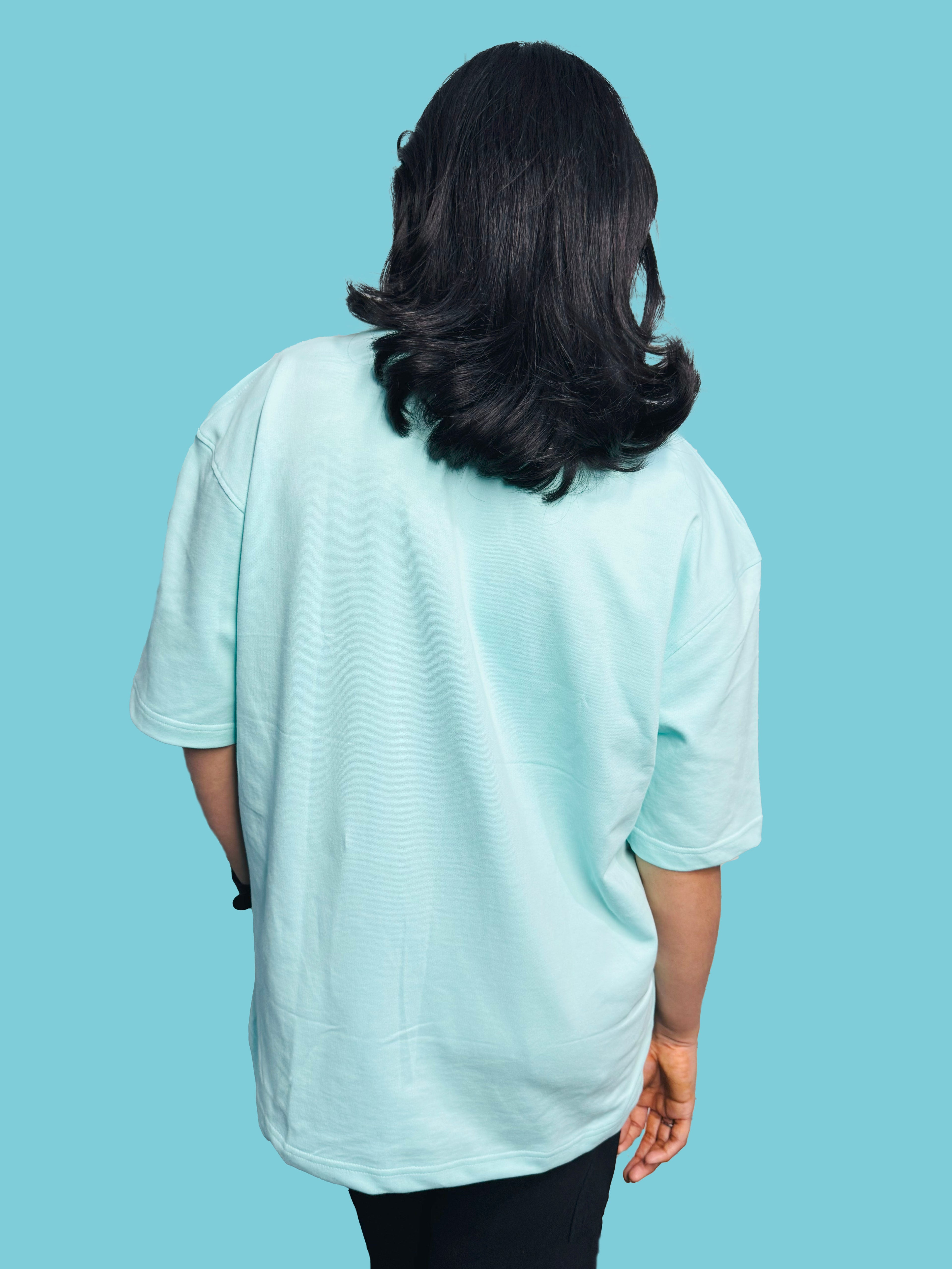 MRUVA's Oversized Fit - Pastel Mint