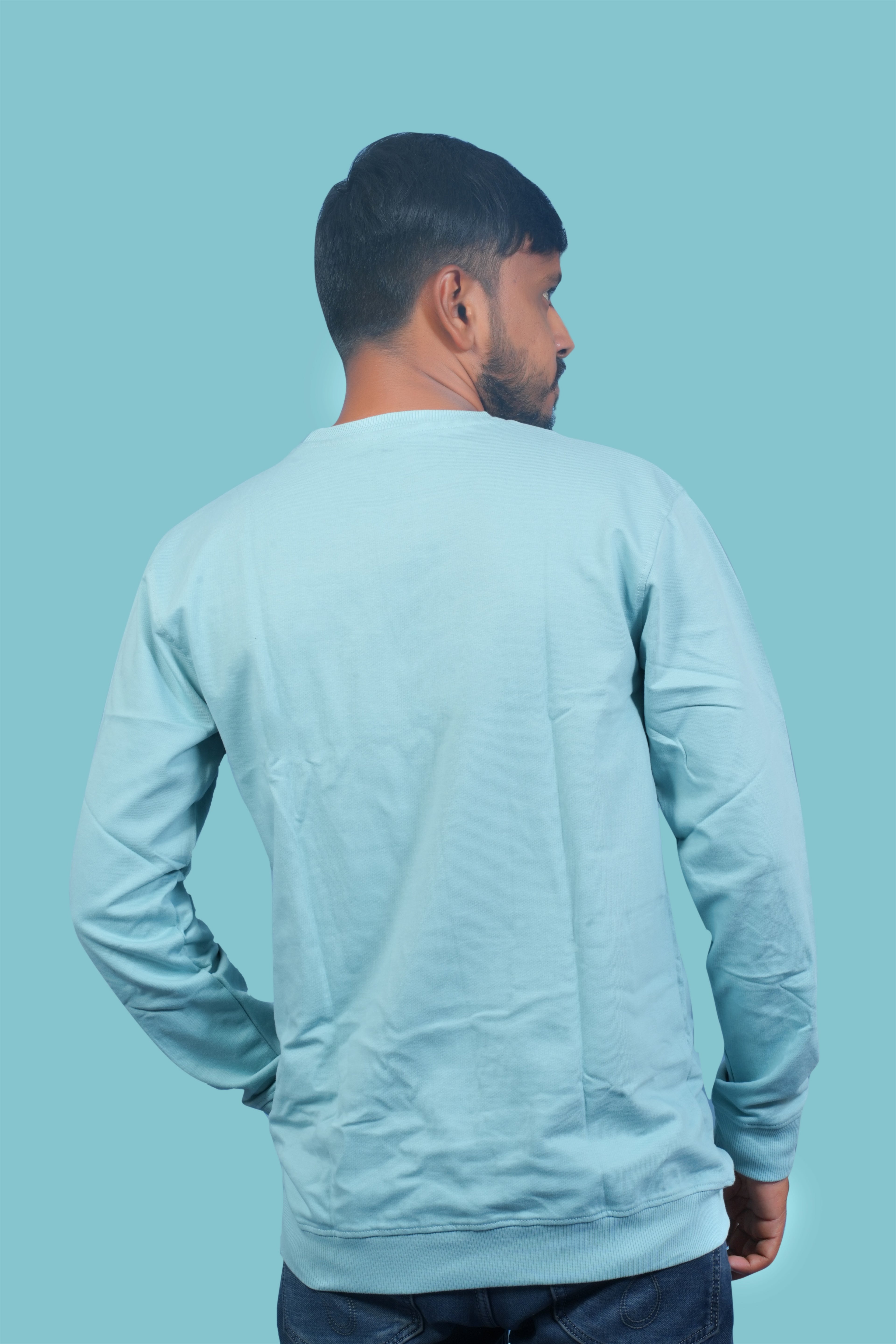 MRUVA's Sweatshirt - Ocean Blue