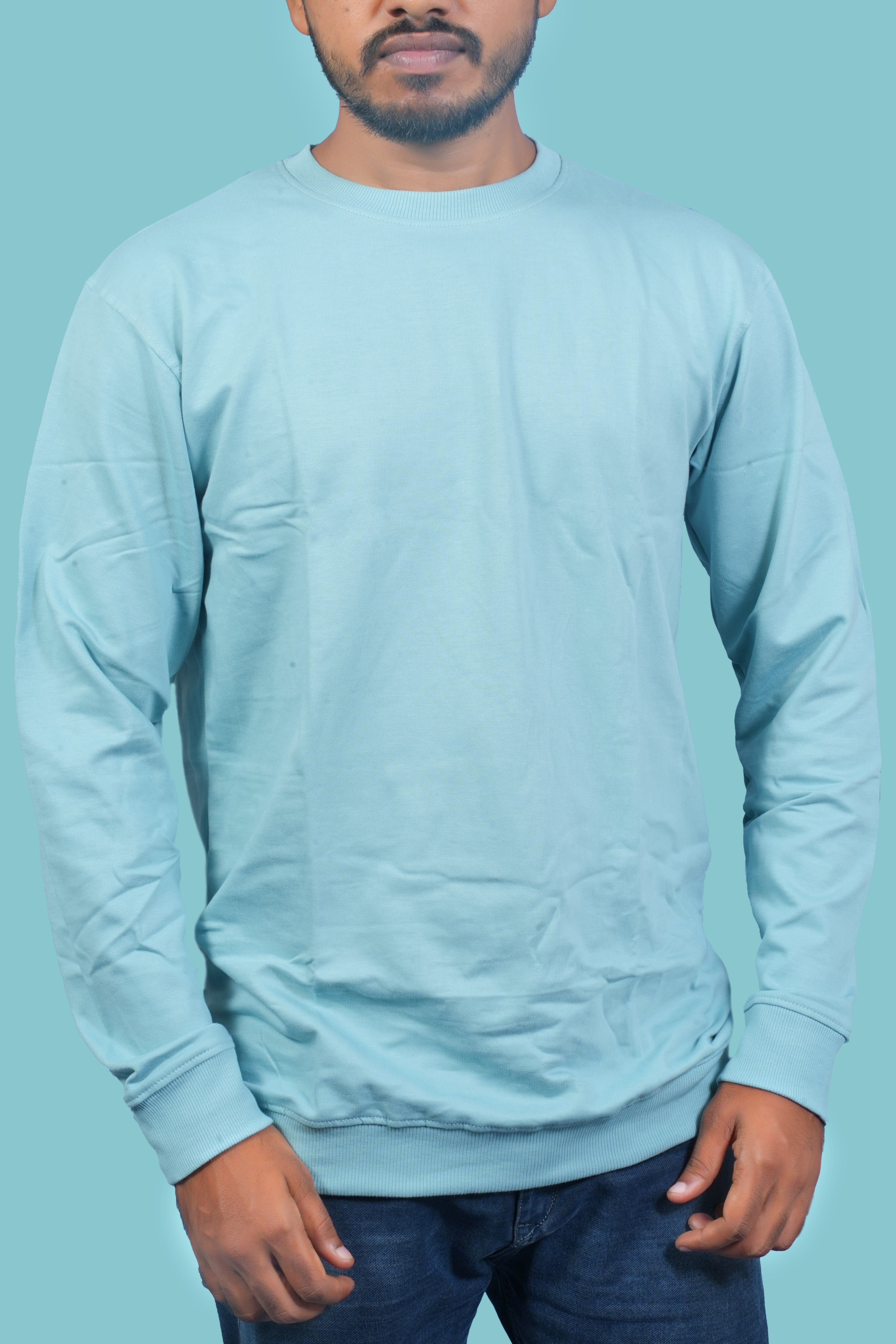 MRUVA's Sweatshirt - Ocean Blue