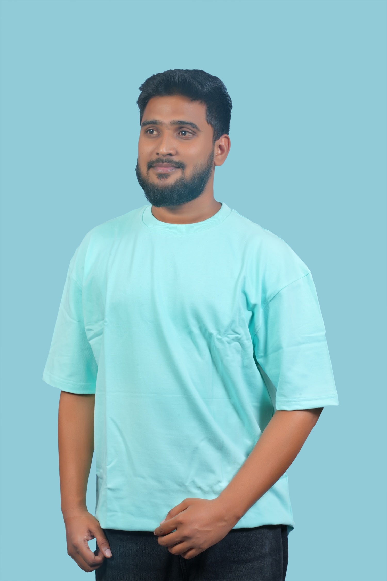 MRUVA's Oversized Fit - Pastel Mint