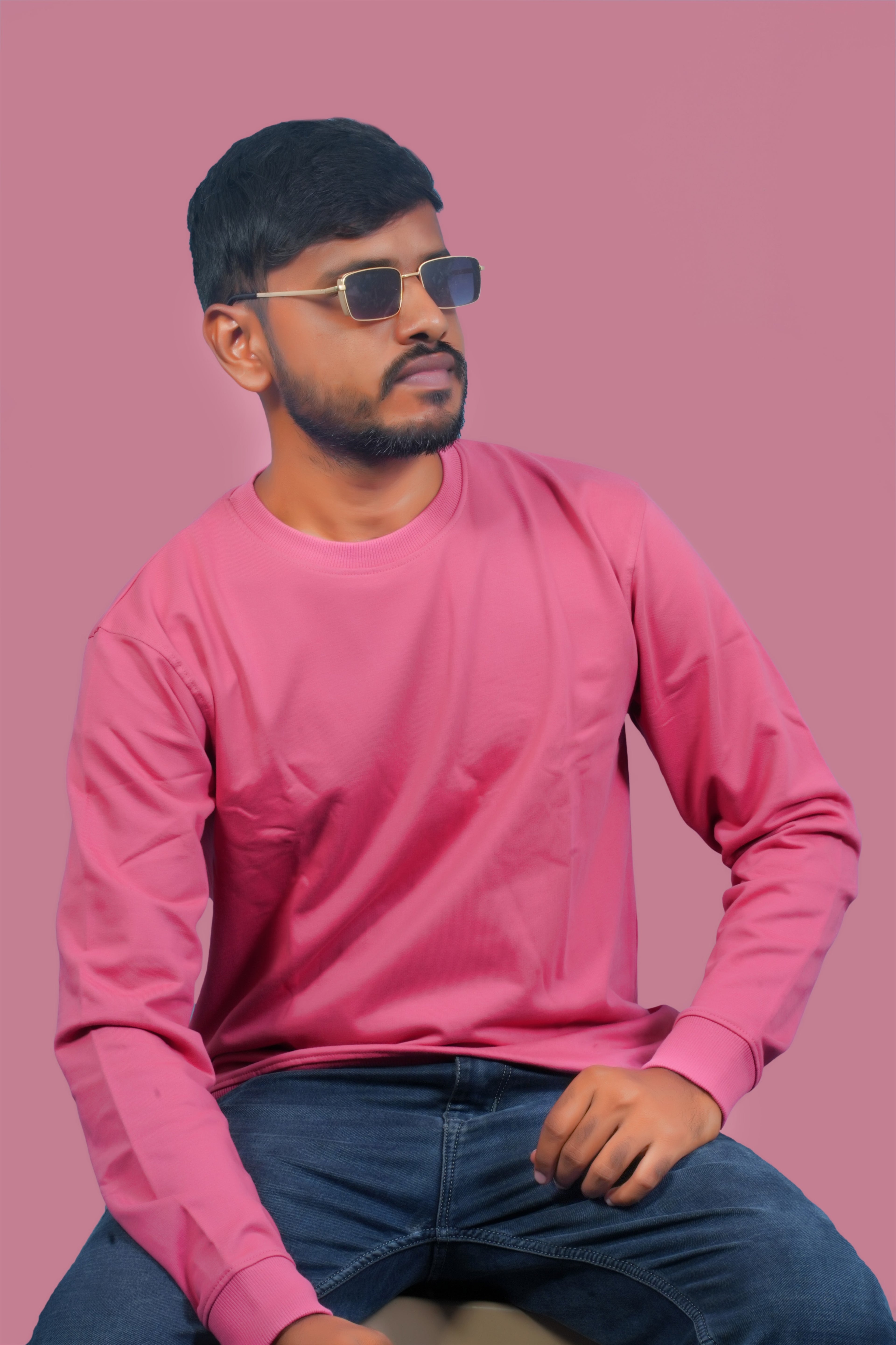 MRUVA's Sweatshirt - Pink