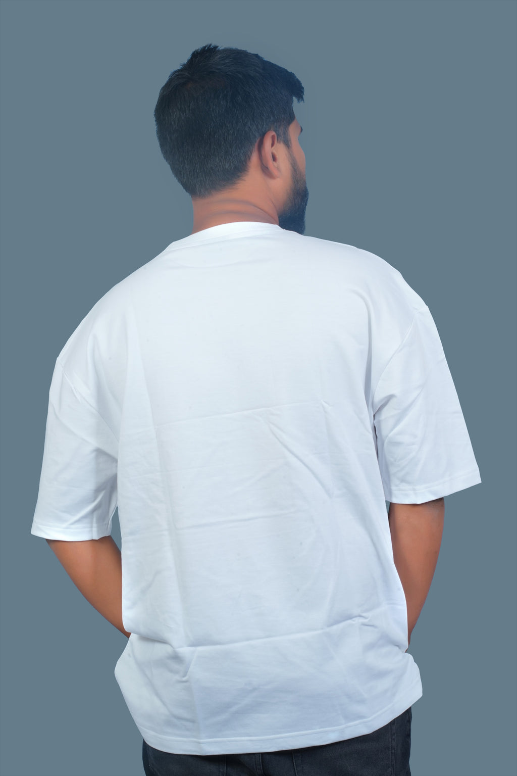 MRUVA's Oversized Fit - White