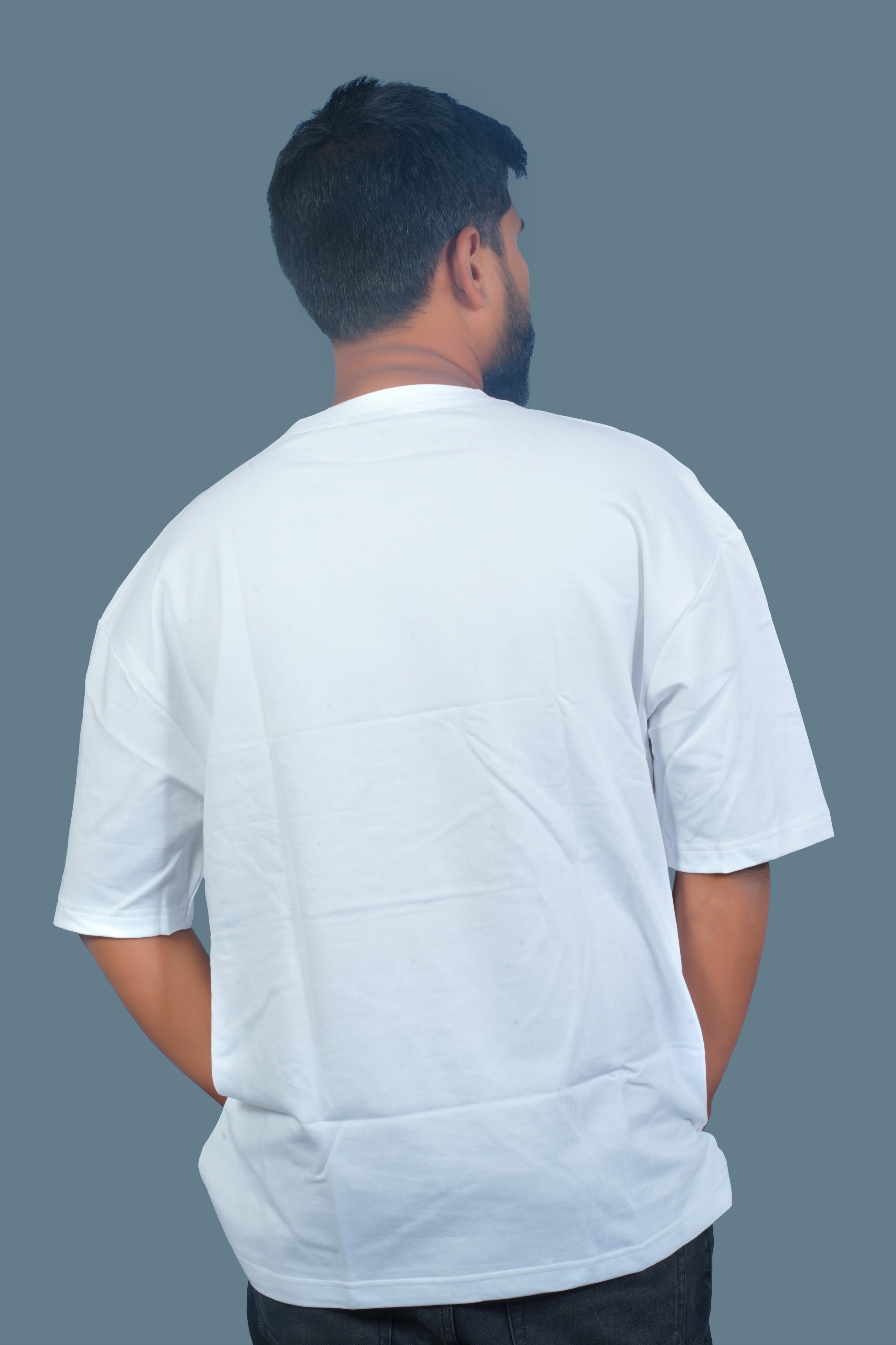MRUVA's Oversized Fit - White