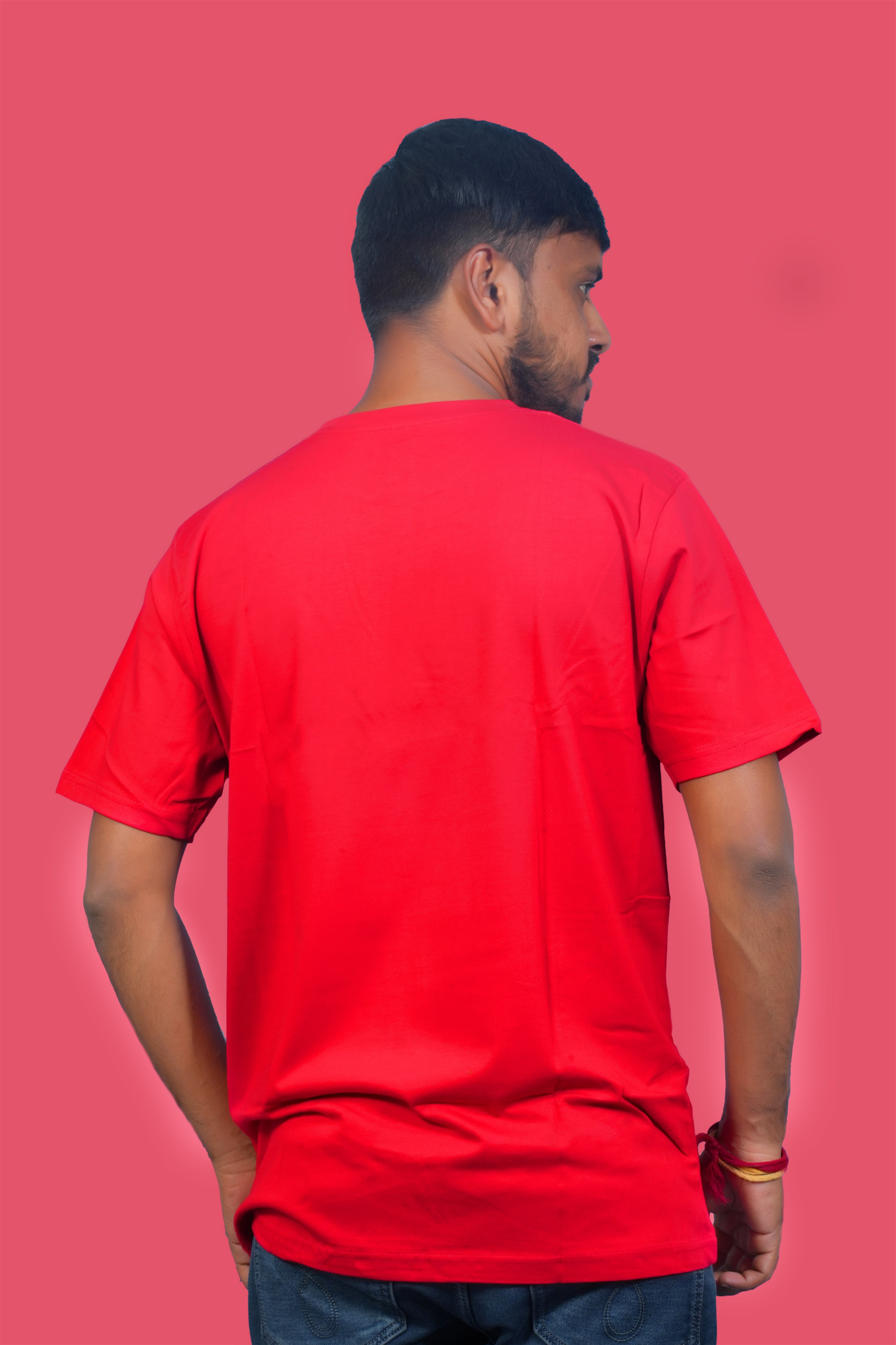 MRUVA's Regular Fit - Red