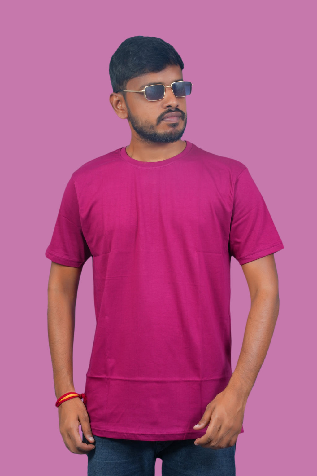 MRUVA's Regular Fit - Pink