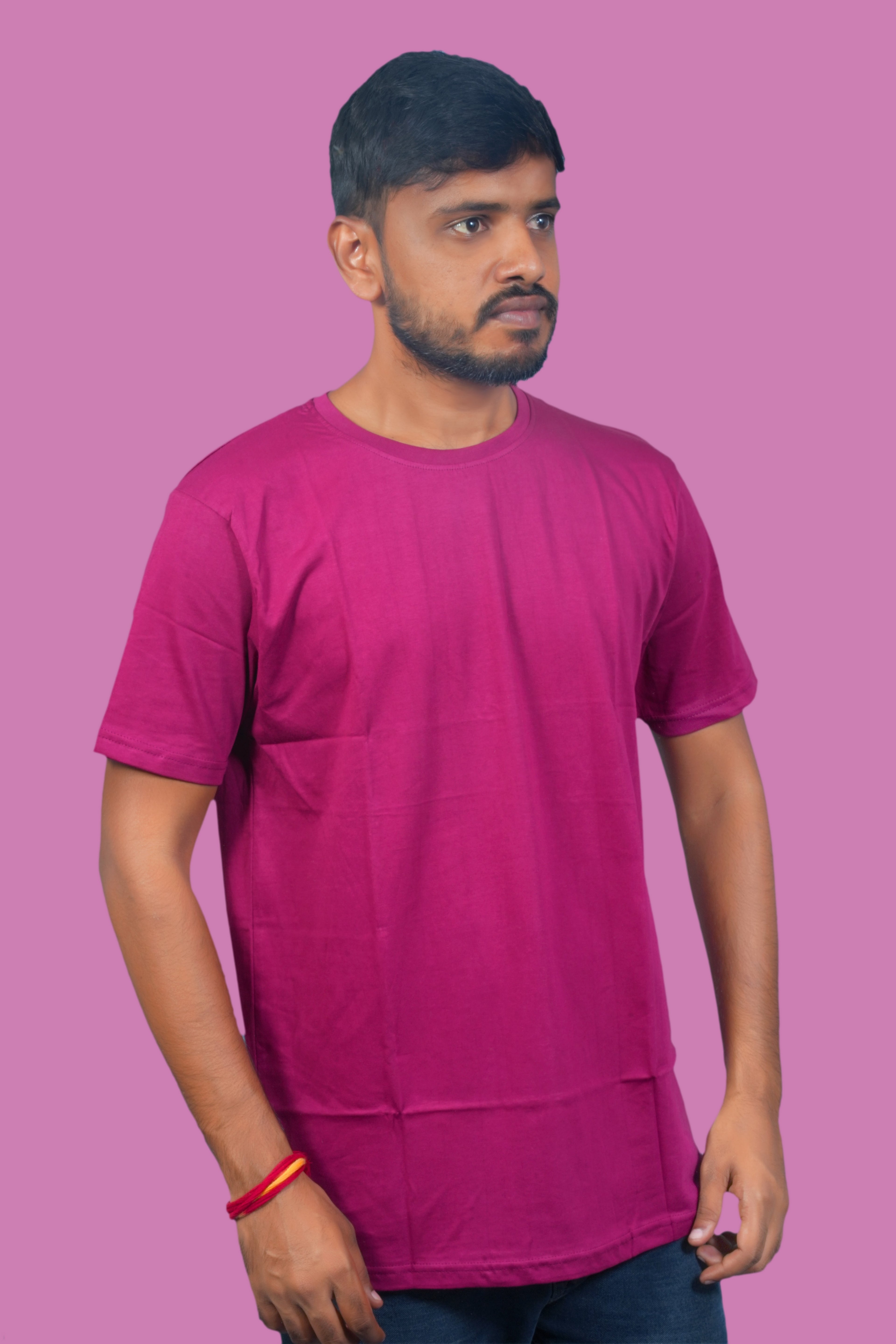 MRUVA's Regular Fit - Pink