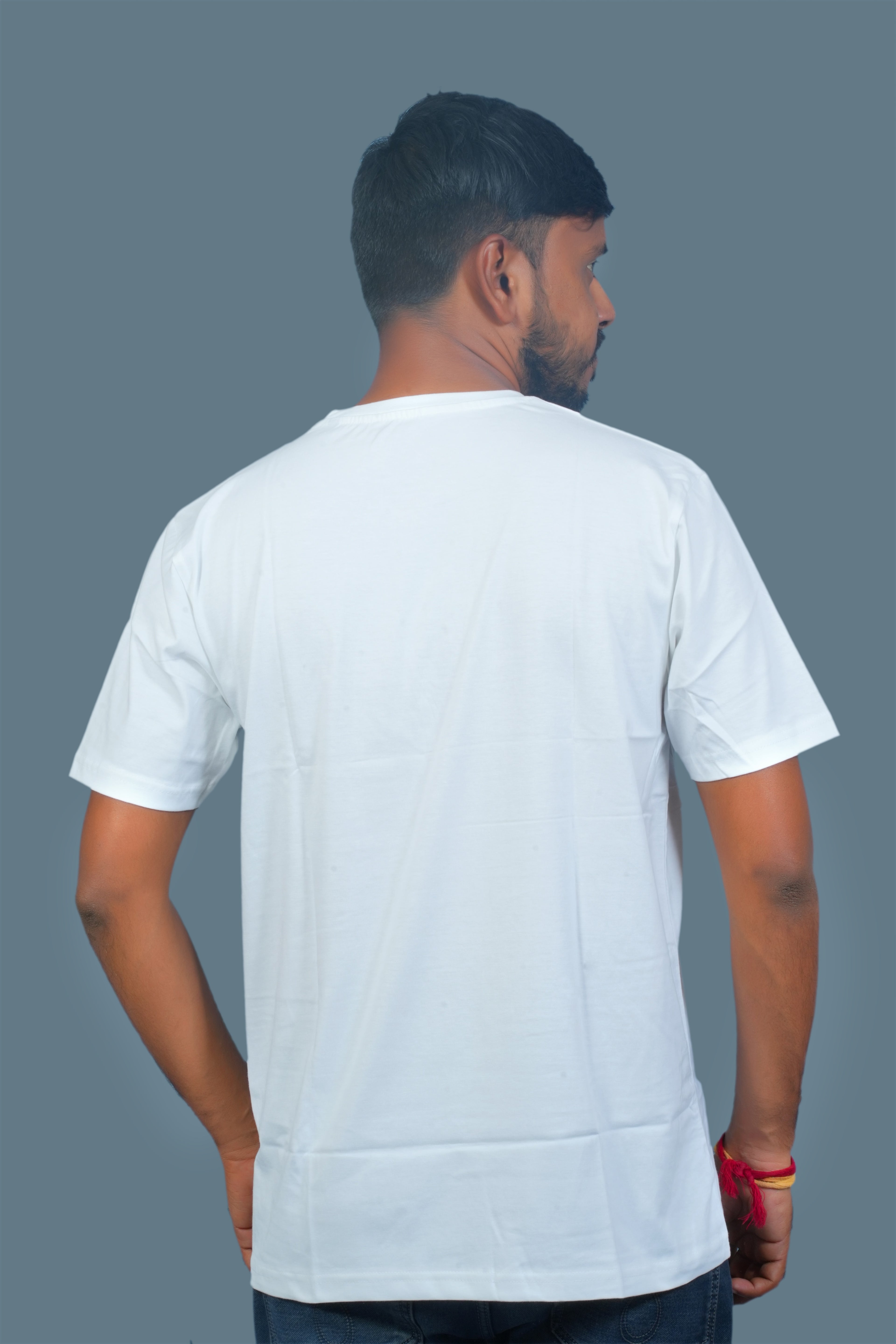 MRUVA's Regular Fit - White