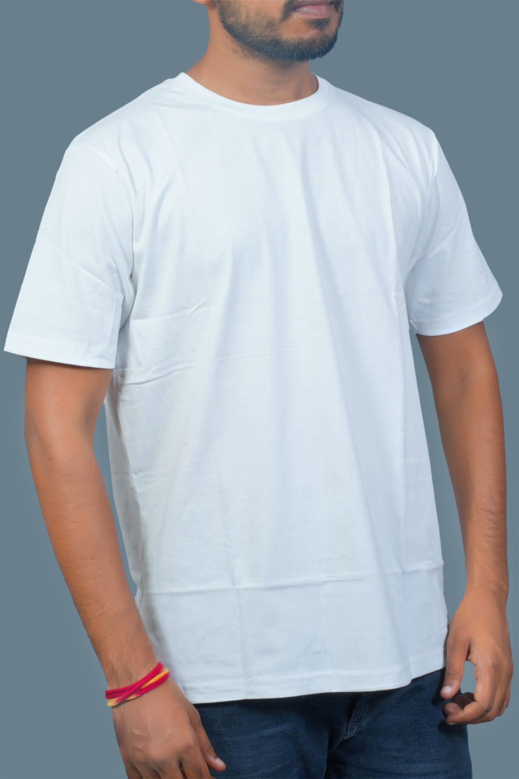MRUVA's Regular Fit - White