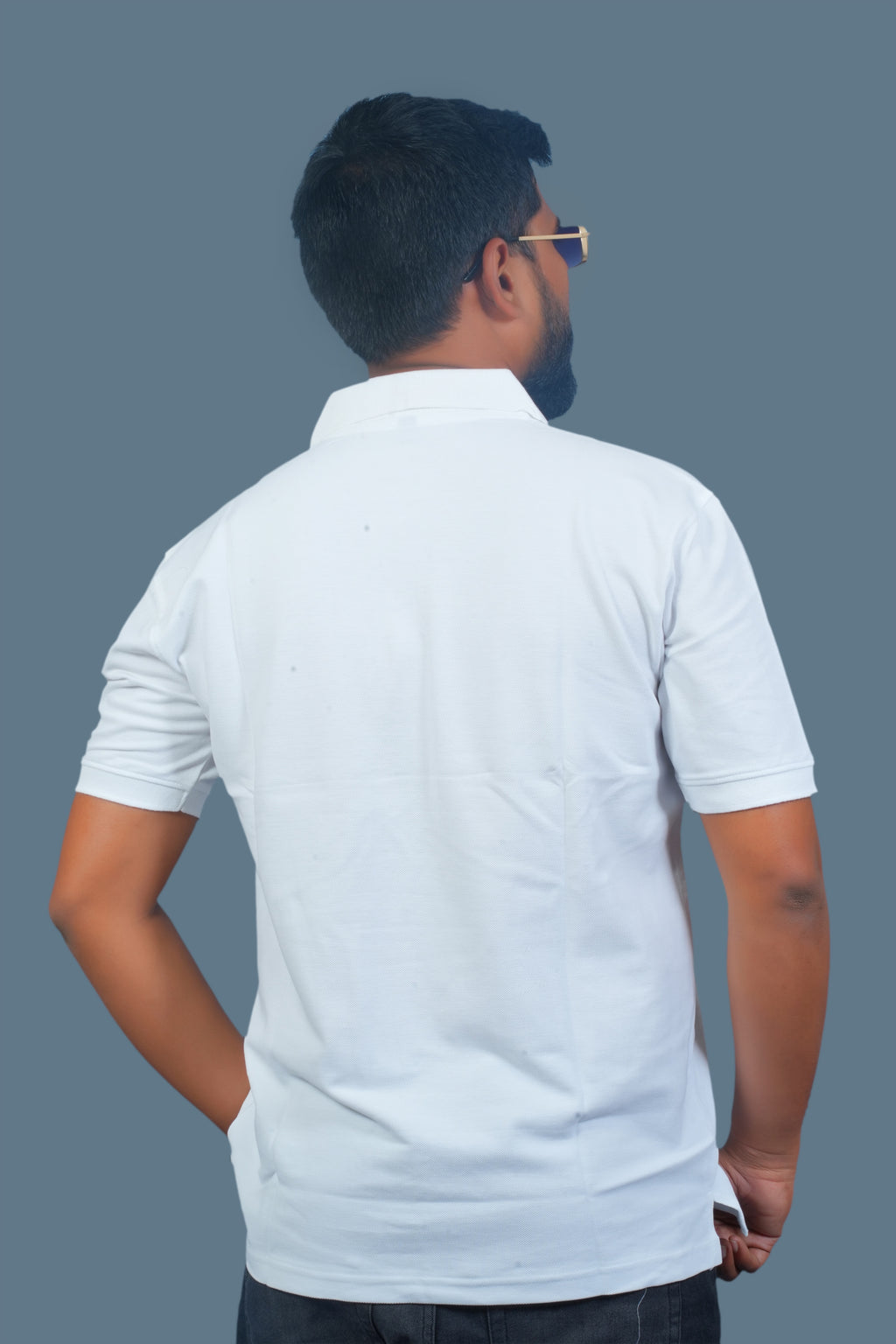MRUVA's Polo Regular Fit - White