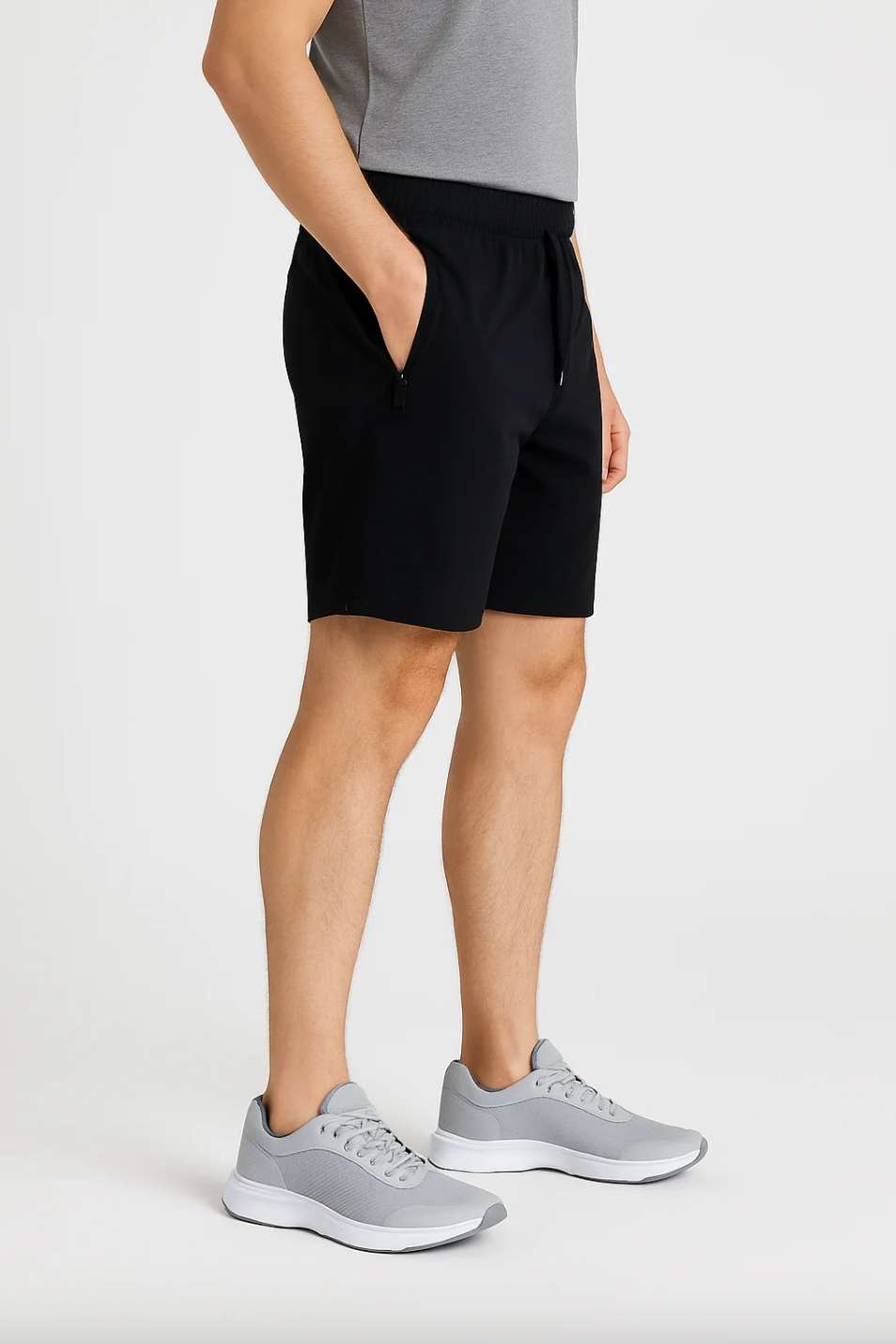 MRUVA's Lycra Shorts - Black