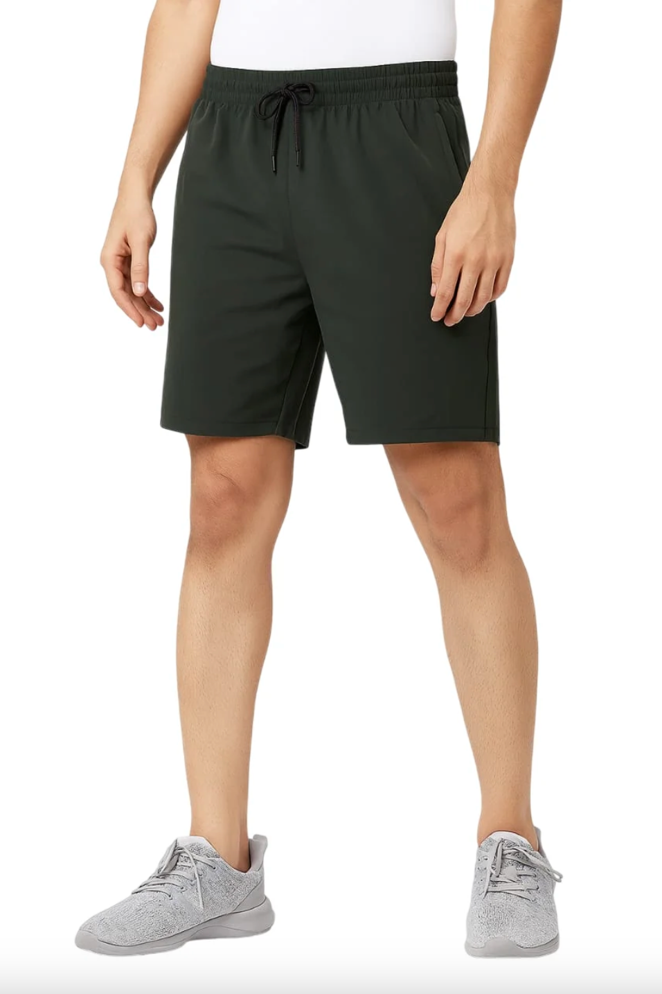 MRUVA's Lycra Shorts - Olive Green