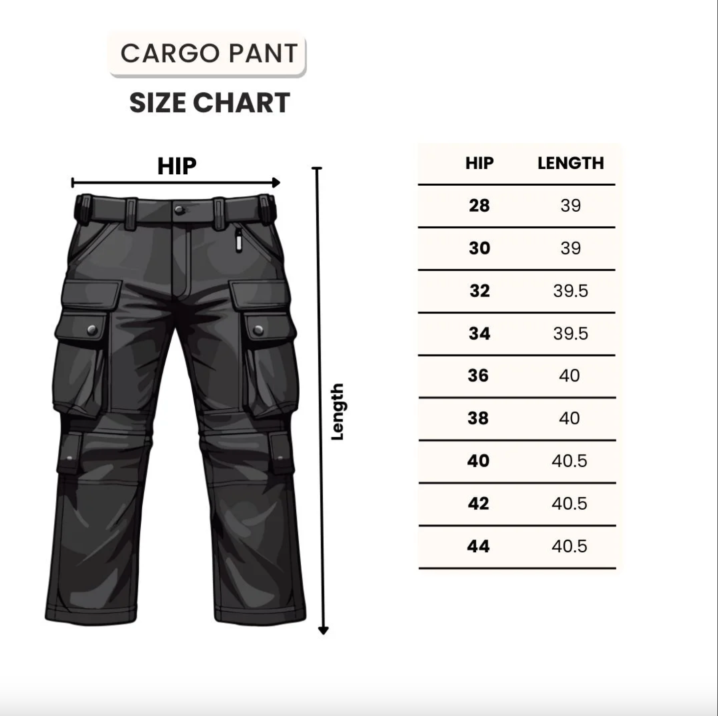 MRUVA's Cargo Track Pant - Black